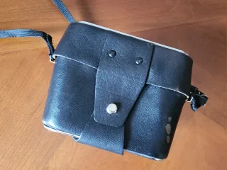 Custodia vintage per fotocamera Zenit