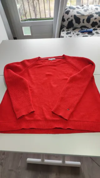 Jersey Tommy Hilfiger Rojo Talla L