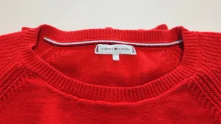 Jersey Tommy Hilfiger Rojo Talla L