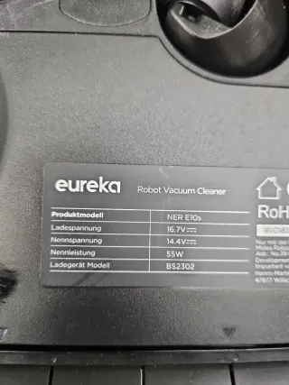 Robot aspirador y friegasuelos Eureka NERE10s