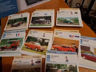 Fichas Autos de Colección Planeta Agostini