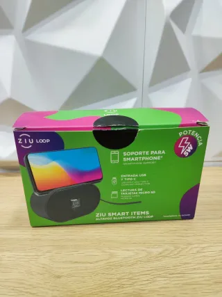 Altavoz Bluetooth Ziu Loop Negro