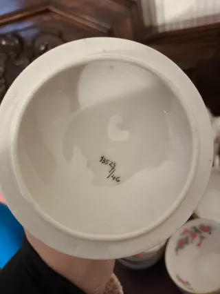 Juego porcelana checa Hass Czjzek Schlaggenwald