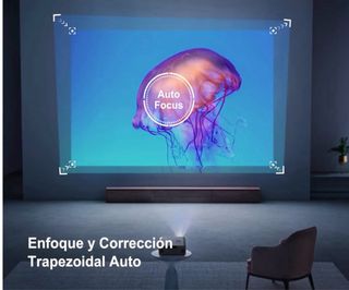 Proyector WiMiUS WiFi Bluetooth Negro