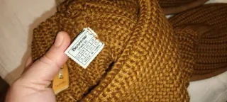 Botas Bearpaw punto y lana marrón T.39