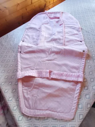 Funda para silleta de bebé rosa