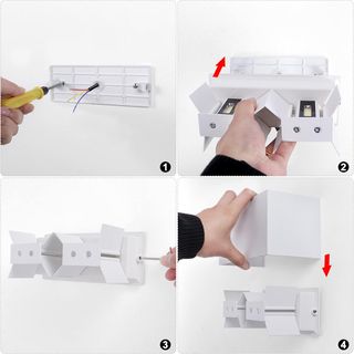 Aplique LED Pared Ángulo 24W 6000K