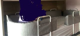 Barra de Cama UISEBRT 150cm Gris