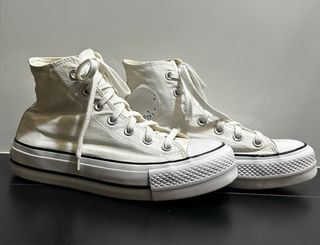 Converse Chuck Taylor All Star Blancas Plataforma
