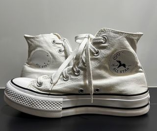 Converse Chuck Taylor All Star Blancas Plataforma