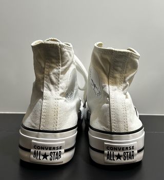 Converse Chuck Taylor All Star Blancas Plataforma