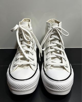 Converse Chuck Taylor All Star Blancas Plataforma