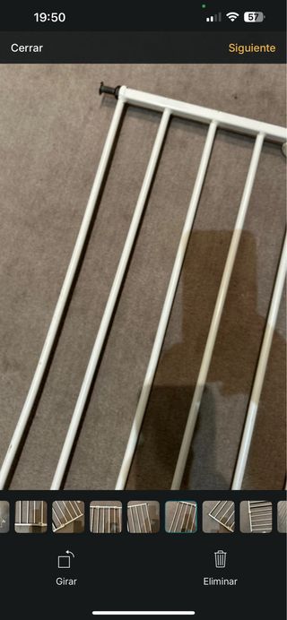 Barandilla seguridad niños