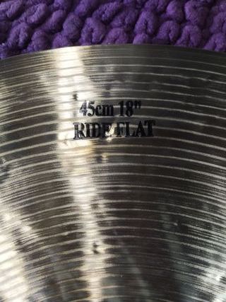 (Nuevo) Plato Turkish Classic Ride (18") Flat