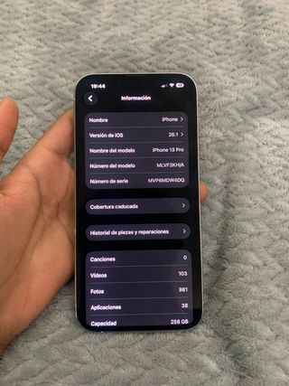 iPhone 13 Pro  plata