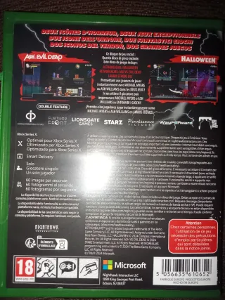 Juego Xbox Series X/One Halloween/Ash vs Evil Dead