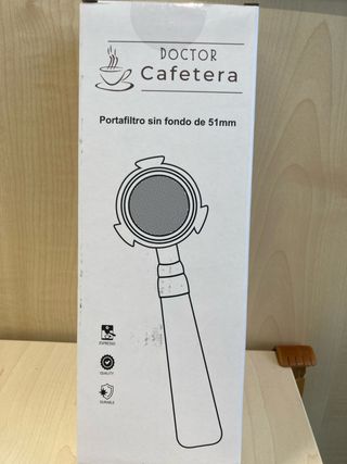 Portafiltro sin presurizar (naked)