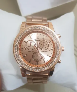 Orologio oro rosa taglia unica