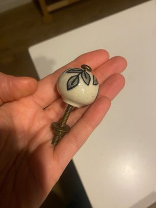 Tiradores Zara Home Cerámica Florales (4)