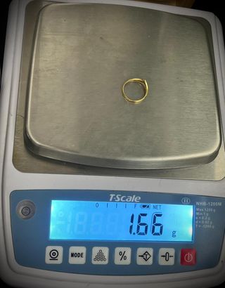 Anillo Oro 18K 1.66gr