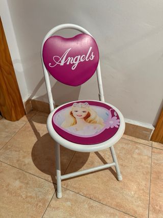 Silla infantil Barbie Angels plegable