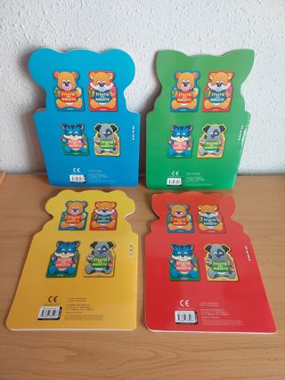 Colorear animales con pegatinas (3-4 años) NUEVOS