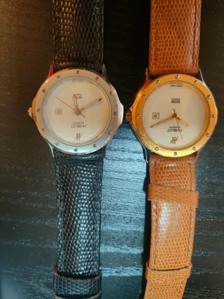 Reloj Casio Quartz Negro y Plateado