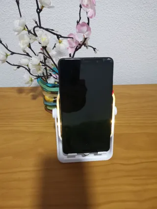 Altavoz inducción smartphone blanco