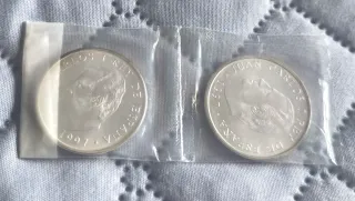 Moneta Argento 2000 Peseta Juan Carlos I 1997