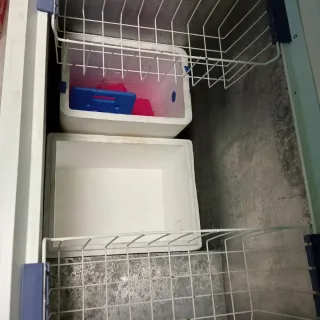 Congelador horizontal blanco