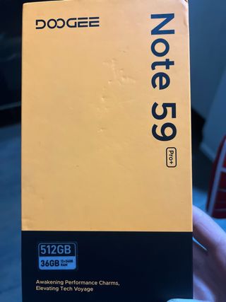 DOOGEE Note 59 Pro+ 512GB 36GB RAM