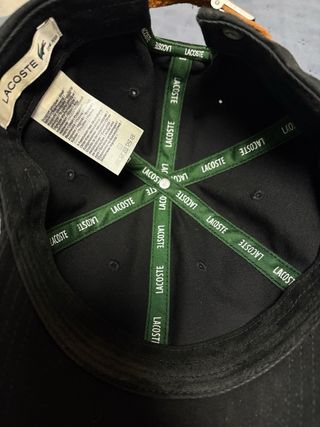 Gorra Lacoste Negra