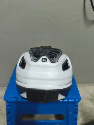 Casco de Bicicleta Negro y Blanco talla L