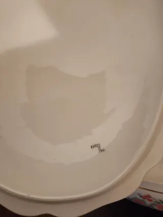 Sopera y salsera porcelana Hass Czjzek Schlaggenwa