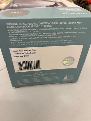 Mochila Portabebés Boba Air Gris