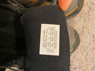 Botas Salomon Niño Gris Naranja Waterproof