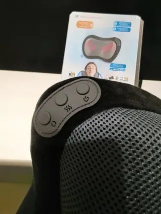 Conjín masajeador Shiatsu.