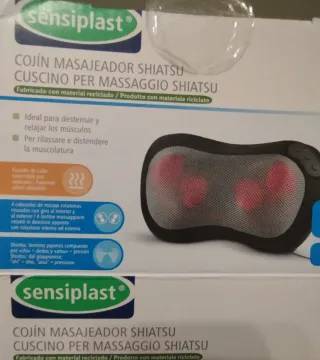 Conjín masajeador Shiatsu.