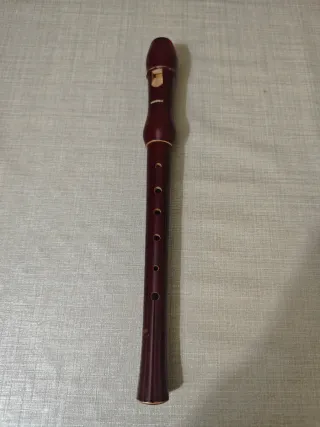 Flauta escolar de madera