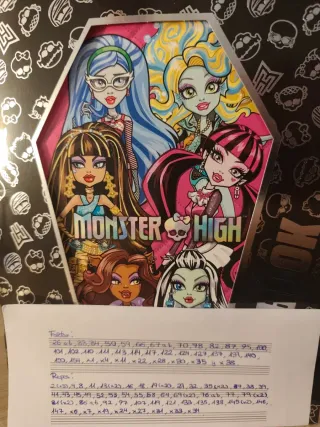 Cromos Monster High Fear Book 2025