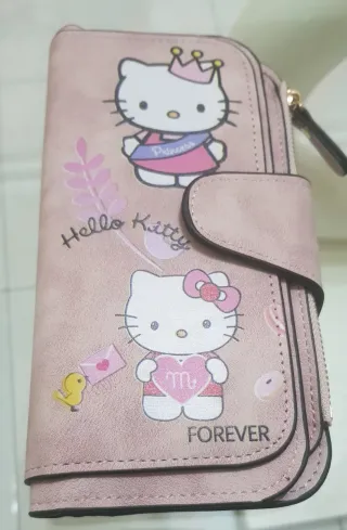 Portafoglio Hello Kitty Rosa 19x10cm