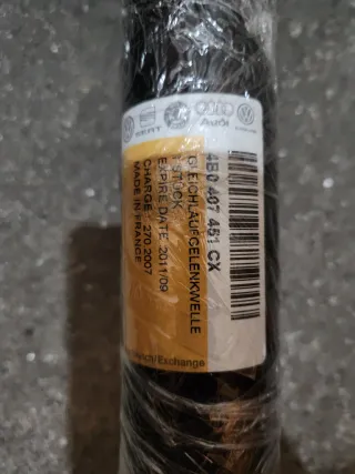 Veio de transmissão Audi A6 C5 4B0407451CX