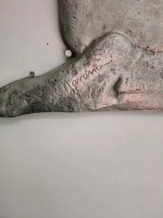 Escultura Mujer Trompeta