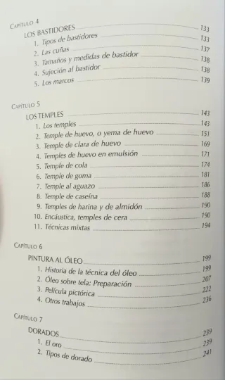 La pintura sobre tela I. Ana Villarquide.