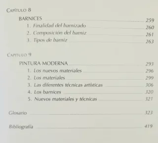 La pintura sobre tela I. Ana Villarquide.