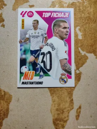 Cromo Mastantuono Top Fichaje