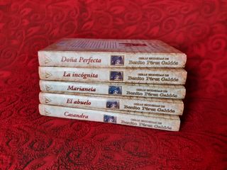 Obras de Benito Pérez Galdós (lote 5 libros)