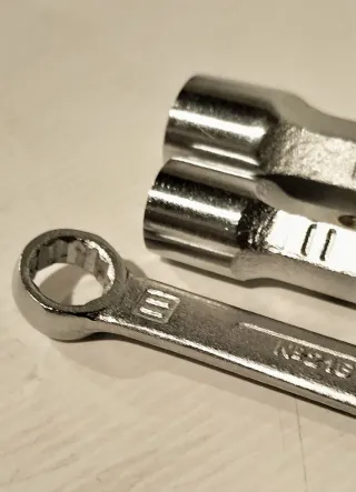 Lote 3 llaves tubo y fija PALMERA