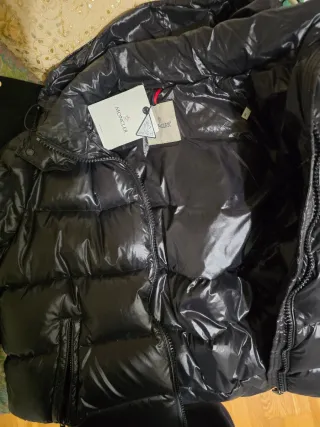 Plumífero Moncler Negro Talla L