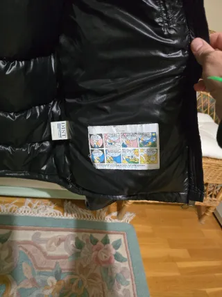 Plumífero Moncler Negro Talla L